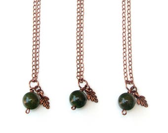 Green Jade Pendant/ Carved Jade Pendant/ Green Jade Necklace/