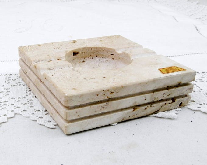 Vintage French Mid Century Square Carved White Marble Stone Ashtray, Man Cave Decor, Tobacciana Smoking Collection, Retro Cigar Ash Tray Vintage French Mid Century Square Carved White Marble Stone Ashtray, Man Cave Decor, Tobacciana Smoking Collection, Retro Cigar Ash Tray