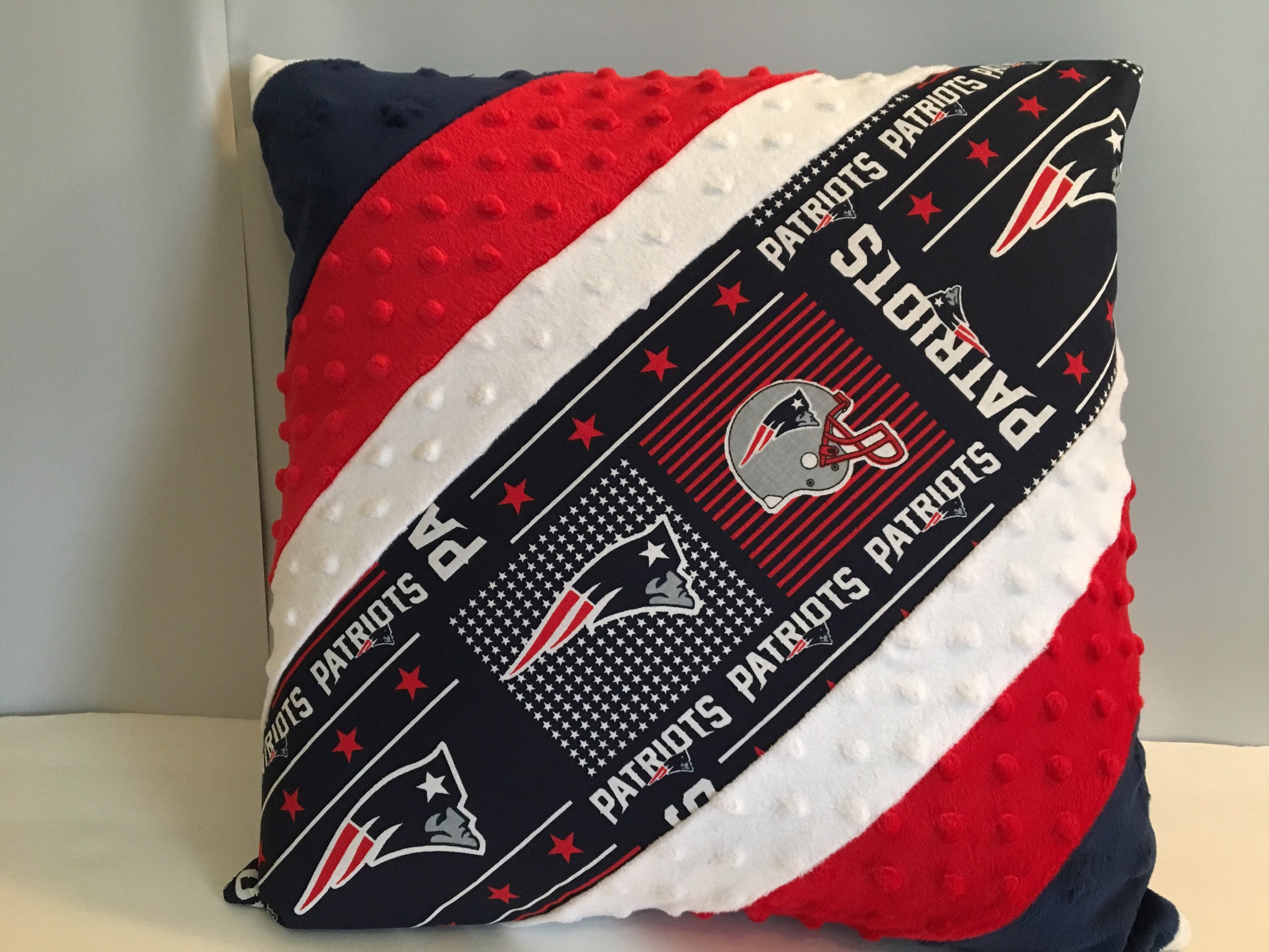 New England Patriots throw pillow