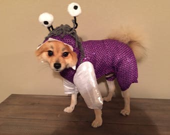 boo monsters inc costume dog