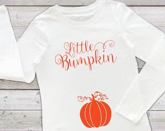 Little Bumpkin T-shirt, Fall Maternity Top, Pregnancy Shirt, Funny Pregnancy Tee, Pregnancy Announcement, Pumpkin Top, Baby Bump Outfit