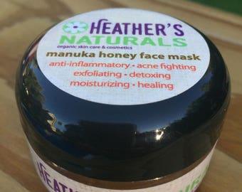 Manuka Honey Face Mask with Collagen and Vitamin C...have clear, beautiful skin! NEW AND IMPROVED!