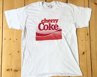 Vintage coke tee | Etsy