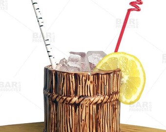 Paper Straws - Birch Design - Box of 144