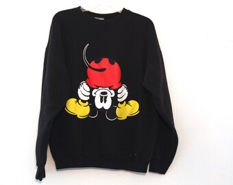 vintage mickey mouse sweatshirt 80s