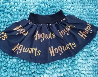 Hogwarts Harry Potter baby toddler girl twirl skirt, Harry Potter Hogwarts kids girls twirl skirt, Harry Potter birthday girls skirt