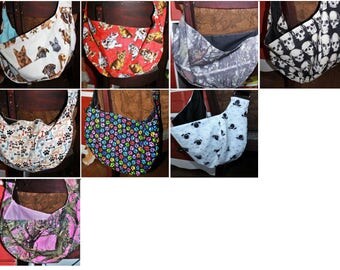Pet Slings - Carrying Bags for Small Dogs, Cats, Guinea Pigs, Rats, etc