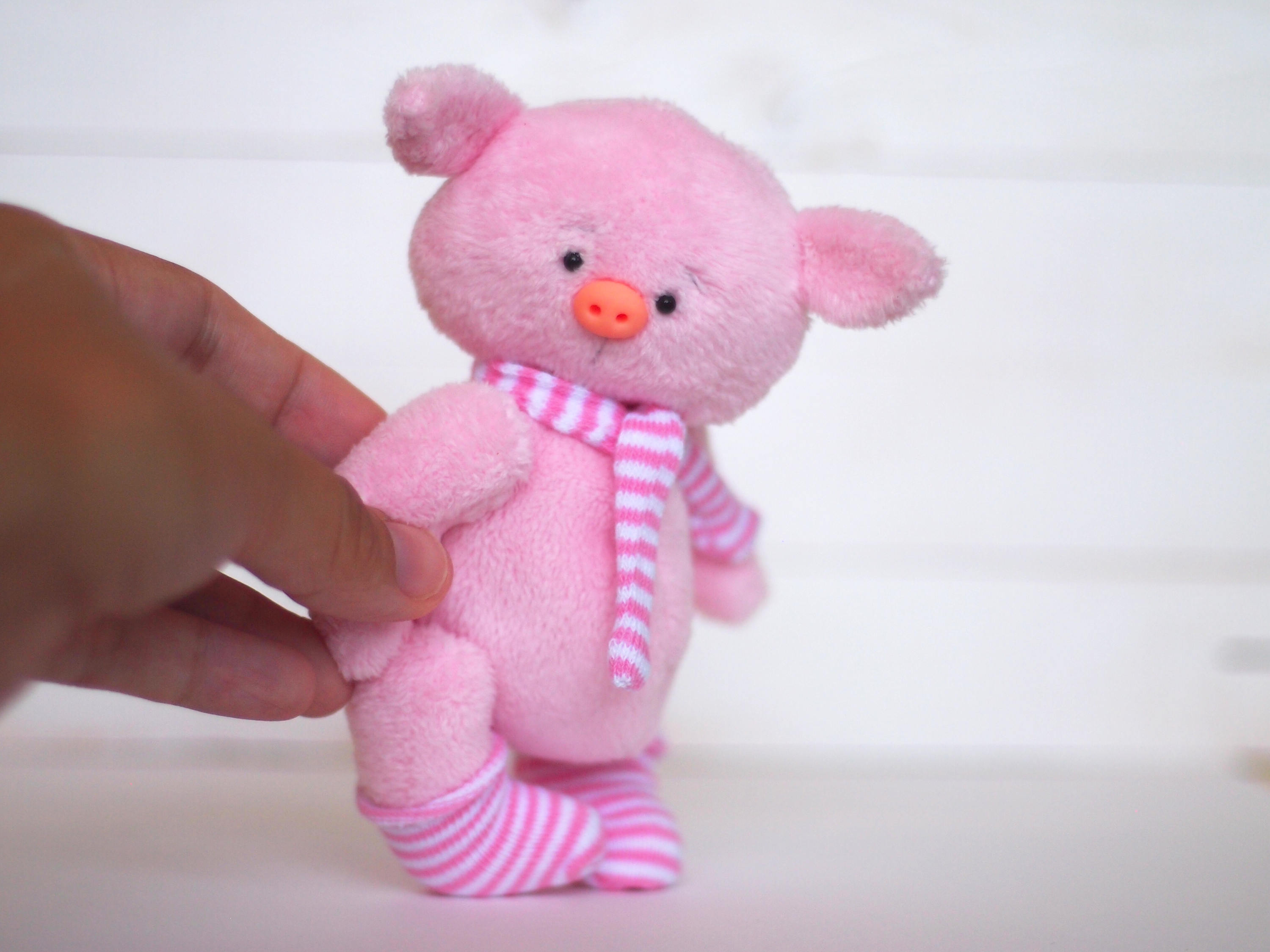 piggy teddy bear