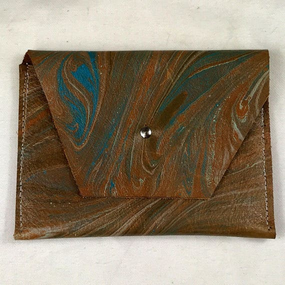 marble dyed leather pouch 11
