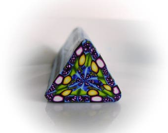 Polymer clay cane, Kaleidoscope cane, Raw polymer clay, unbaked cane,supplies for jewelers,nail art cane, clay supply,handmade cane,jewerly