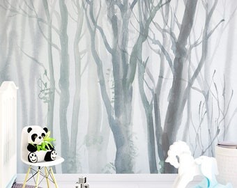 Into The Woods Forest Wallpaper