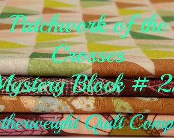 Lucy Boston Patchwork of the Crosses Mystery Block # 22
