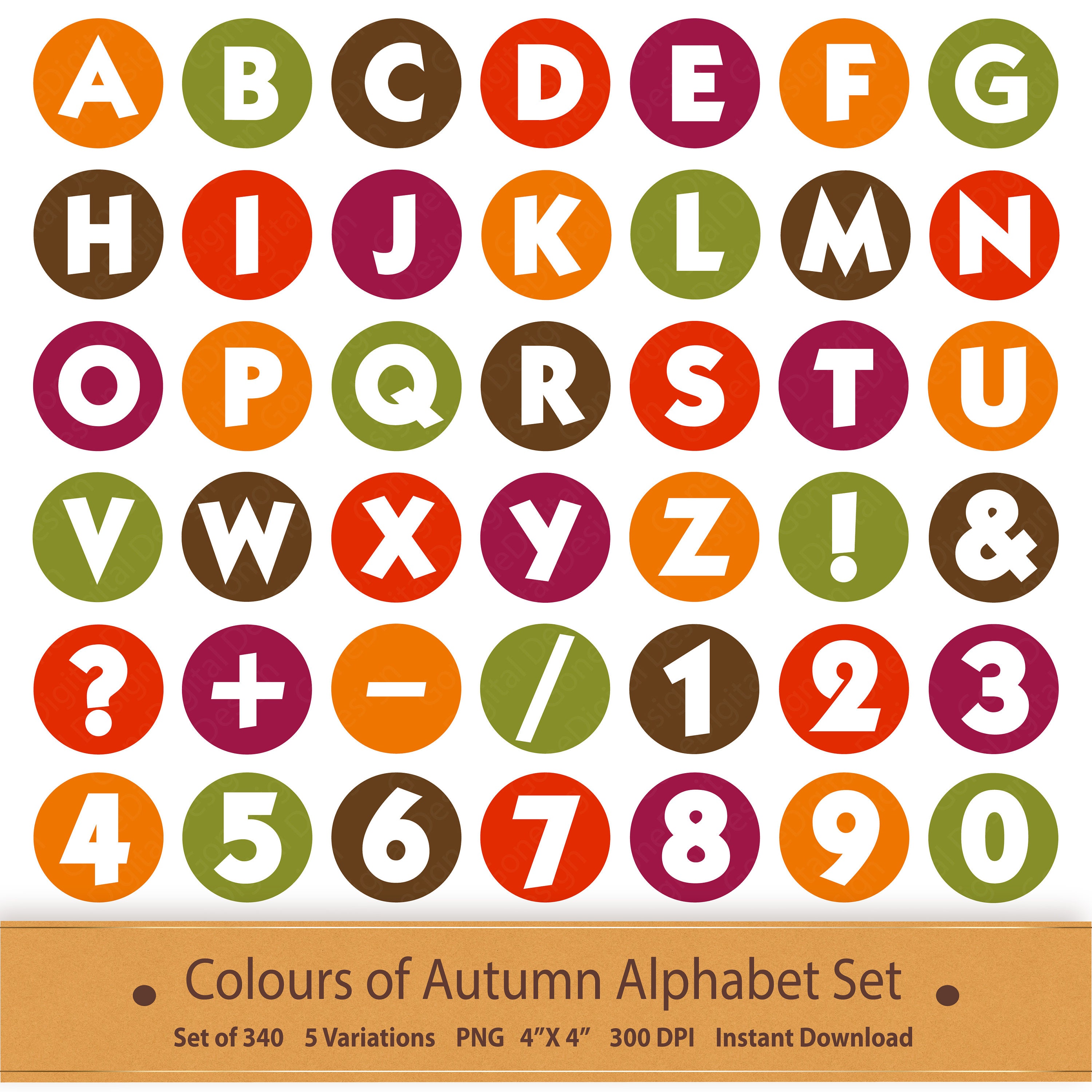 Printable Fall Letters - Printable Word Searches