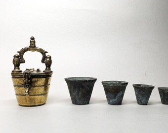 Antique Bronze "Pile de Charlemagne" - Bronze Stack Pile - Bronze Weight Stack