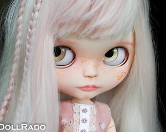 Custom Blythe Dolls For Sale by Lola by ElDollRado - factory/fake Blythe OOAK / custom doll, jointed body + outfit