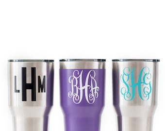 30 oz Monogram Tumbler - Ozark Trail Tumbler - Monogram Cup - Beach Tumbler - Monogram Tumbler - Tumbler - Vacuum Insulated Stainless Steel