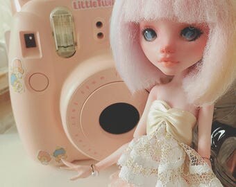 OOAK Custom Repaint Faceup Monster High Doll Draculaura by Titchi