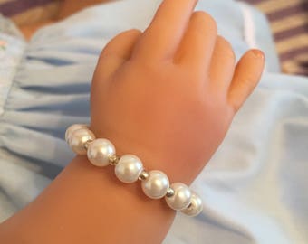 Personalize bracelet, baby name bracelet, flower girl gift, personalize gift, child bracelet, baptism bracelet, baby bracelet, name bracelet