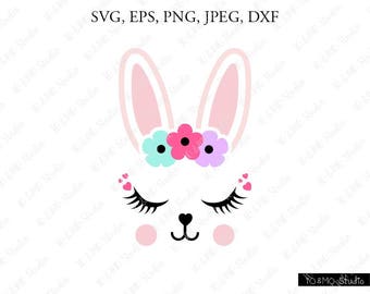 Bunny svg | Etsy