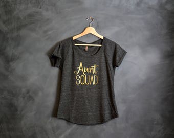 Aunt Squad Shirt, Best Aunt Ever, Auntie tee, New Aunt gift, Future auntie, We're Pregnant, Aunt Squad Tank Top, Aunt shirt, You're a Aunt