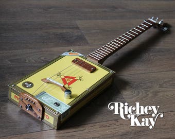 Richey Kay 4 string Cigar Box Guitar