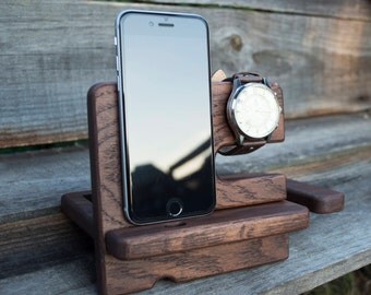 Boyfriend gift,Docking Station, iphone 6 plus,mens gift,birthday gift,gift for men,groomsmen gift,gift for him,husband gift,dad gift,men