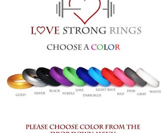 Women's High Quality Silicone Wedding Ring Band