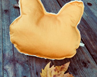 liver plush pillow