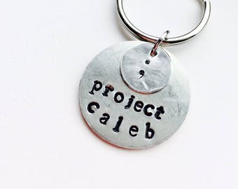 Project Caleb logo keychain - 2 options