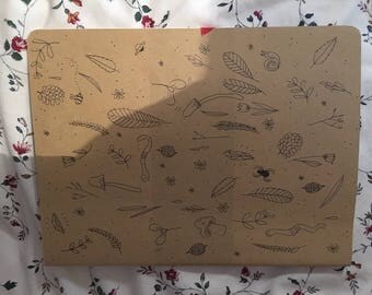 Illustrated Moleskine Sketchbook (blank pages)
