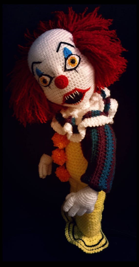 Creepy Clown Crochet Pattern