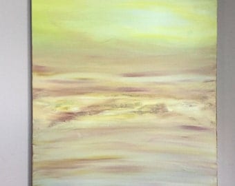 Desert Sand Storm - Large Acrylic Painting Contemporary, Modern