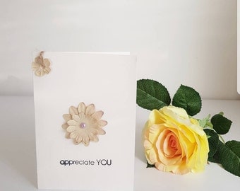 Appreciate you single card