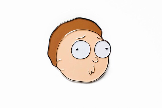 Morty Smith Derp Rick and Morty Pin