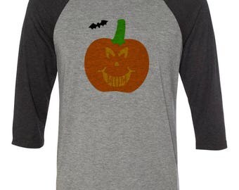 scary jack o lantern t shirt