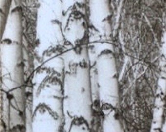 Bookmark "Aspens" (trees nature landscape)