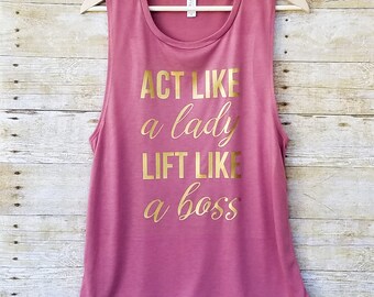 Muscle tank, womens muscle shirt, gym tank, workout tank top, muscle tee, workout tank, fitness tank, gym shirt