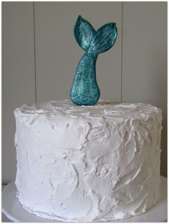 Mermaid Tail Cake Topper, Mermaid Birthday, Mermaid Party Supplies, Mermaid Party Decorations, Mermaid Tail, Under the Sea, Mermaid, Purple Il_570xn