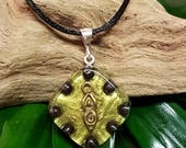 Hematite Orgone Pendant - Earth Mother Goddess - Handmade Healing Jewelry - Root Chakra Energy Balancing - Small