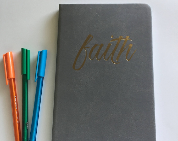 Journal - SOLD FOR CHARITY - Daily Religious Verse. Diary. Poetry Writing. Notebook