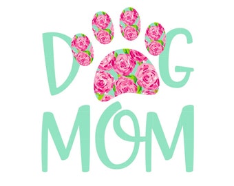 Free Free Dog Mom Af Svg 933 SVG PNG EPS DXF File