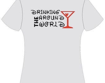 disney drink around the world shirts