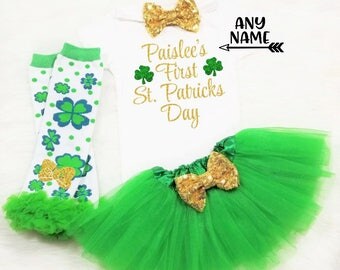 toddler girl st pattys day shirt