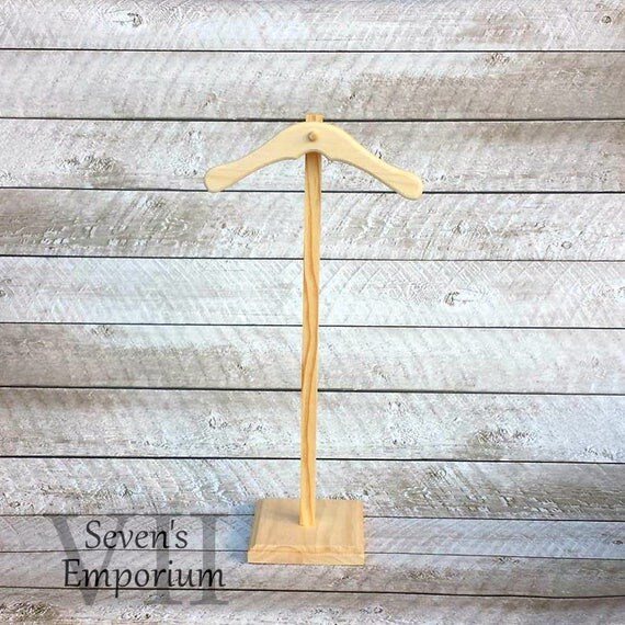 Basic Simple Wooden Hanger Display Stand