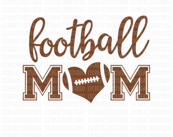 Football Mom SVG, Football Mom, Sport Mom SVG, Football Cricut Cut File, Svg Cutting Files, Cricut Files, Silhouette Files