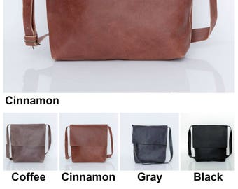 Leather Satchel, Womens Satchel, Messenger Bag, Laptop Messenger Bag, Brown Leather Satchel Bag, Leather Crossbody Bag, Laptop Messenger Bag