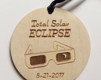 Solar Eclipse 2017 - Commemorative Christmas Ornament