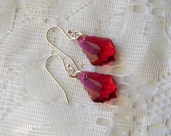 Natural 7 Strand Glass Filled Ruby Beads Necklace | ESMÉ GEMS