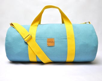 NEW duffel bag, canvas duffle bag, duffle bag, canvas bag, gym bag, overnight bag, travel bag, Made to Order