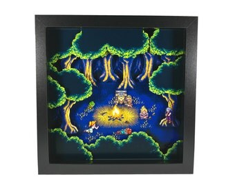 Chrono Trigger (SNES) Fiona's Forest Shadow Box
